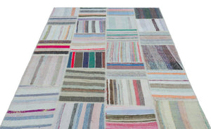 Apex Kilim Patchwork Unique Striped 25409 160 x 227 cm