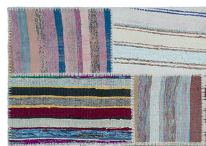 Apex Kilim Patchwork Unique Striped 25414 160 x 226 cm