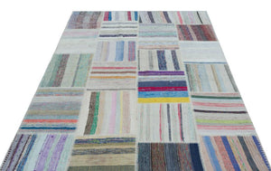 Apex Kilim Patchwork Unique Striped 25416 160 x 226 cm