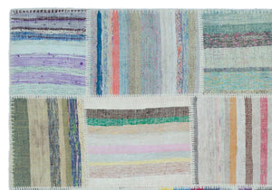 Apex Kilim Patchwork Unique Striped 25416 160 x 226 cm