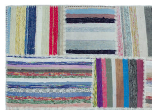 Apex Kilim Patchwork Unique Striped 25417 160 x 224 cm