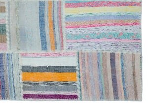 Apex Kilim Patchwork Unique Striped 25418 160 x 225 cm