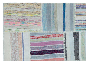 Apex Kilim Patchwork Unique Striped 25418 160 x 225 cm