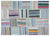 Apex Kilim Patchwork Unique Striped 25418 160 x 225 cm