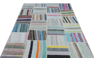 Apex Kilim Patchwork Unique Striped 25420 160 x 228 cm