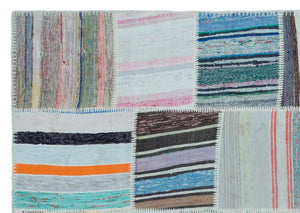 Apex Kilim Patchwork Unique Striped 25420 160 x 228 cm