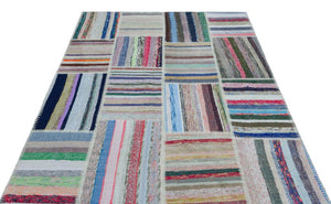 Apex Kilim Patchwork Unique Striped 25424 160 x 230 cm