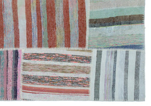 Apex Kilim Patchwork Unique Striped 25425 160 x 228 cm