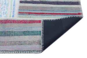 Apex Kilim Patchwork Unique Striped 25427 160 x 225 cm