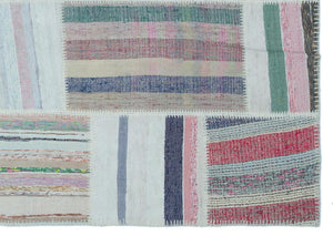 Apex Kilim Patchwork Unique Striped 25427 160 x 225 cm