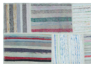 Apex Kilim Patchwork Unique Striped 25427 160 x 225 cm