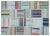 Apex Kilim Patchwork Unique Striped 25429 160 x 224 cm