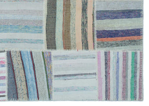 Apex Kilim Patchwork Unique Striped 25430 160 x 225 cm