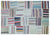 Apex Kilim Patchwork Unique Striped 25437 160 x 228 cm