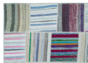 Apex Kilim Patchwork Unique Striped 25438 160 x 226 cm