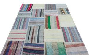 Apex Kilim Patchwork Unique Striped 25439 160 x 224 cm