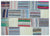 Apex Kilim Patchwork Unique Striped 25439 160 x 224 cm