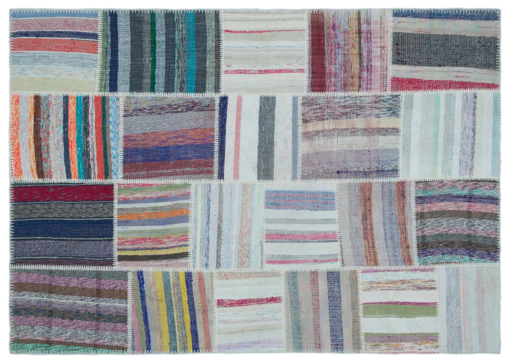 Apex Kilim Patchwork Unique Striped 25449 160 x 230 cm