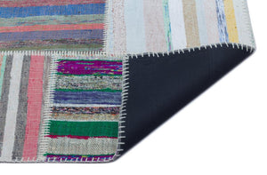 Apex Kilim Patchwork Unique Striped 25450 160 x 230 cm