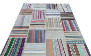 Apex Kilim Patchwork Unique Striped 25450 160 x 230 cm