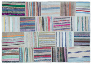 Apex Kilim Patchwork Unique Striped 25450 160 x 230 cm