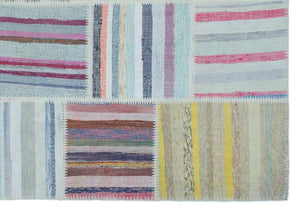 Apex Kilim Patchwork Unique Striped 25455 160 x 230 cm