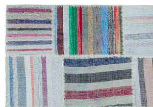 Apex Kilim Patchwork Unique Striped 25455 160 x 230 cm