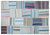 Apex Kilim Patchwork Unique Striped 25457 160 x 230 cm