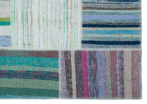 Apex Kilim Patchwork Unique Striped 25462 160 x 228 cm