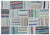 Apex Kilim Patchwork Unique Striped 25464 160 x 228 cm