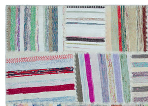 Apex Kilim Patchwork Unique Striped 25466 160 x 225 cm