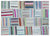 Apex Kilim Patchwork Unique Striped 25466 160 x 225 cm