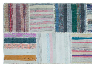 Apex Kilim Patchwork Unique Striped 25472 160 x 228 cm