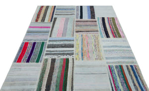 Apex Kilim Patchwork Unique Striped 25474 160 x 224 cm