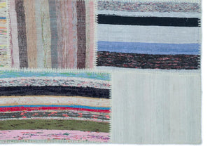 Apex Kilim Patchwork Unique Striped 25474 160 x 224 cm