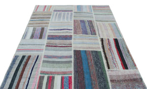 Apex Kilim Patchwork Unique Striped 25475 160 x 226 cm