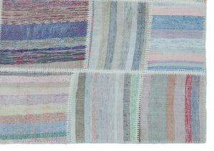 Apex Kilim Patchwork Unique Striped 25475 160 x 226 cm