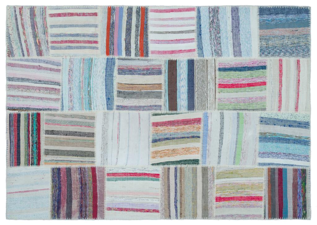 Apex Kilim Patchwork Unique Striped 25480 160 x 230 cm