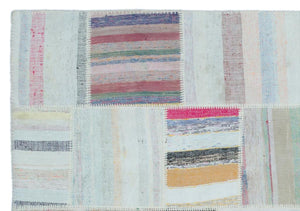 Apex Kilim Patchwork Unique Striped 25481 160 x 230 cm