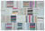 Apex Kilim Patchwork Unique Striped 25481 160 x 230 cm