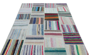 Apex Kilim Patchwork Unique Striped 25482 160 x 225 cm