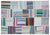 Apex Kilim Patchwork Unique Striped 25482 160 x 225 cm