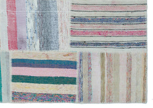 Apex Kilim Patchwork Unique Striped 25483 160 x 225 cm