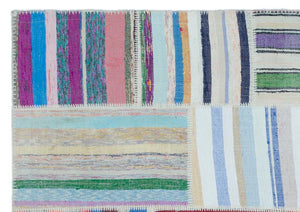 Apex Kilim Patchwork Unique Striped 25483 160 x 225 cm