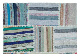 Apex Kilim Patchwork Unique Striped 25487 160 x 230 cm