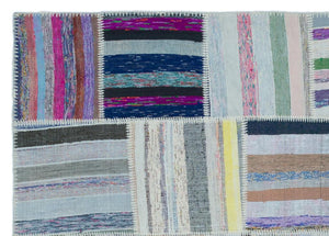 Apex Kilim Patchwork Unique Striped 25492 160 x 224 cm