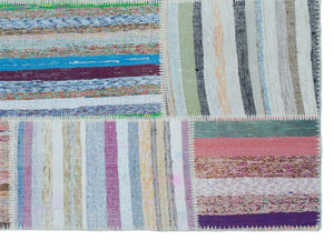 Apex Kilim Patchwork Unique Striped 25497 160 x 224 cm