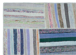 Apex Kilim Patchwork Unique Striped 25497 160 x 224 cm