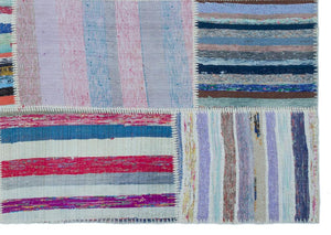 Apex Kilim Patchwork Unique Striped 25498 160 x 227 cm