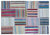 Apex Kilim Patchwork Unique Striped 25498 160 x 227 cm